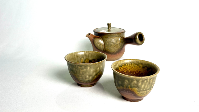 SET TEIERA E YUNOMI - ceramica giapponese