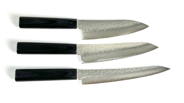 Set di 3 Coltelli Shizu Hamono Serie Yamato- Perfezione Giapponese