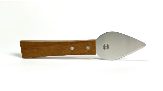 MORINOKI HARD CHEESE KNIFE 65MM - Acciaio Giapponese