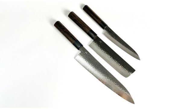 Set di 3 Coltelli Shizu Hamono Serie Gen - Perfezione Giapponese